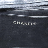 Chanel Matelasse Chain Shoulder Bag Leather Black Gold CC Auth bs17124