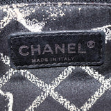 Chanel Matelasse Chain Shoulder Bag Cotton Red Silver CC Auth bs17224