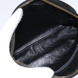 Chanel Matelasse Chain Shoulder Bag Suede Black Gold CC Auth bs17434
