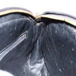 Chanel Matelasse Chain Shoulder Bag Suede Black Gold CC Auth bs17434