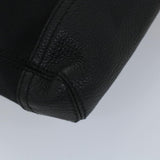 balenciaga Clutch Bag Canvas Black Auth bs9026