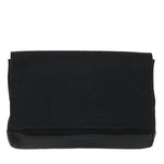 balenciaga Clutch Bag Canvas Black Auth bs9026