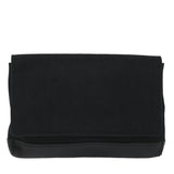 balenciaga Clutch Bag Canvas Black Auth bs9026