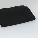 balenciaga Clutch Bag Canvas Black Auth bs9026