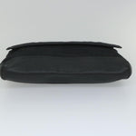 balenciaga Clutch Bag Canvas Black Auth bs9026