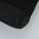 balenciaga Clutch Bag Canvas Black Auth bs9026
