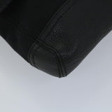 balenciaga Clutch Bag Canvas Black Auth bs9026