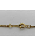B Gold necklace Chanel