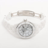 Chanel Mademoiselle J12 Lapauza H7481 SSCE AT White
