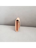 2.55 Vintage Flap Card Wallet Beige Chanel