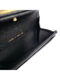A80603 Black Caviar Skin Boy Chevron Card Business Holder Chanel