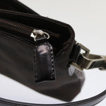balenciaga Accessory Pouch Nylon Brown Auth cl625