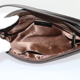balenciaga Accessory Pouch Nylon Brown Auth cl625