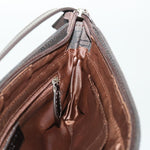 balenciaga Accessory Pouch Nylon Brown Auth cl625