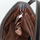balenciaga Accessory Pouch Nylon Brown Auth cl625