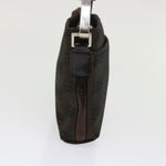 balenciaga Accessory Pouch Nylon Brown Auth cl625