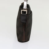 balenciaga Accessory Pouch Nylon Brown Auth cl625