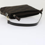 balenciaga Accessory Pouch Nylon Brown Auth cl625