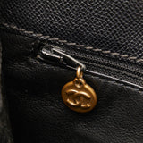 Chanel Logo Handbags Handbags Black Leather  Chanel