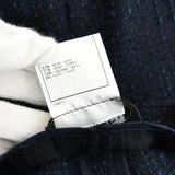 Chanel Long Pants Black Navy 01P #48