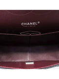 A58600 Caviar silver classic jumbo L size chain shoulder bag Chanel