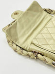 11th Yellow Big CC Quilted Weave Shoulder Crossbag 2VCHB30763 Chanel