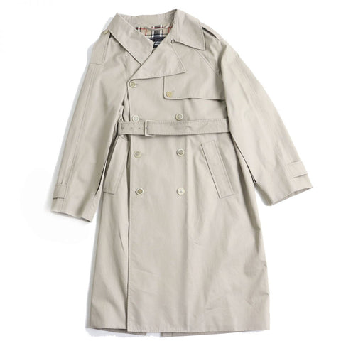 balenciaga Asymmetrical Oversized Trench Coat XS