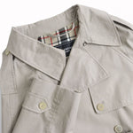 balenciaga Asymmetrical Oversized Trench Coat XS