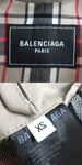 balenciaga Asymmetrical Oversized Trench Coat XS