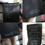 balenciaga Asymmetrical Oversized Trench Coat XS