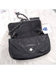 Around Flap Chain Shoulder Bag Black Chanel
