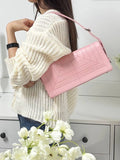 9th Division Pink Chocolate Bar Shoulder Bag 3VCHB17369 Chanel
