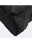 1BH029 Black color Re nylon mini backpack chain cross bag