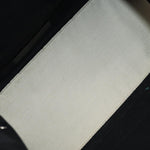 balenciaga Cabas Hand Bag Canvas Silver White Auth ep5384
