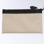 balenciaga Cabas Hand Bag Canvas Silver White Auth ep5384