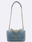 AS1161 Tweed Nineteen 19 Large Flap Shoulder Bag Chanel