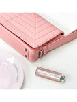 9th Division Pink Chocolate Bar Shoulder Bag 3VCHB17369 Chanel