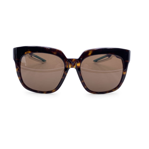 balenciaga Brown Triples Squared Sunglasses Bb0025Sa 55/19 135Mm