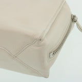 balenciaga 2Way Shoulder Bag Hand Bag Leather White Auth am2305g