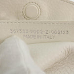 balenciaga 2Way Shoulder Bag Hand Bag Leather White Auth am2305g