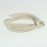 balenciaga 2Way Shoulder Bag Hand Bag Leather White Auth am2305g