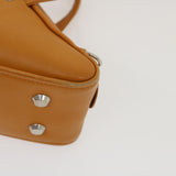 balenciaga 2Way Shoulder Bag Hand Bag Leather Brown Auth am2534gA