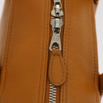 balenciaga 2Way Shoulder Bag Hand Bag Leather Brown Auth am2534gA