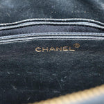 Chanel Matelasse Chain Shoulder Bag Patent leather Black CC Auth hk1071