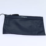 balenciaga Cabas Hand Bag Leather Navy Auth hk1228