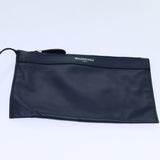 balenciaga Cabas Hand Bag Leather Navy Auth hk1228