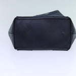 balenciaga Cabas Hand Bag Leather Navy Auth hk1228