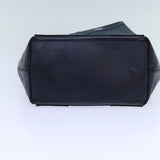 balenciaga Cabas Hand Bag Leather Navy Auth hk1228