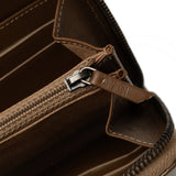 Chanel Matelasse 2.55 Bronze Leather Long Wallet
