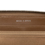 Chanel Matelasse 2.55 Bronze Leather Long Wallet